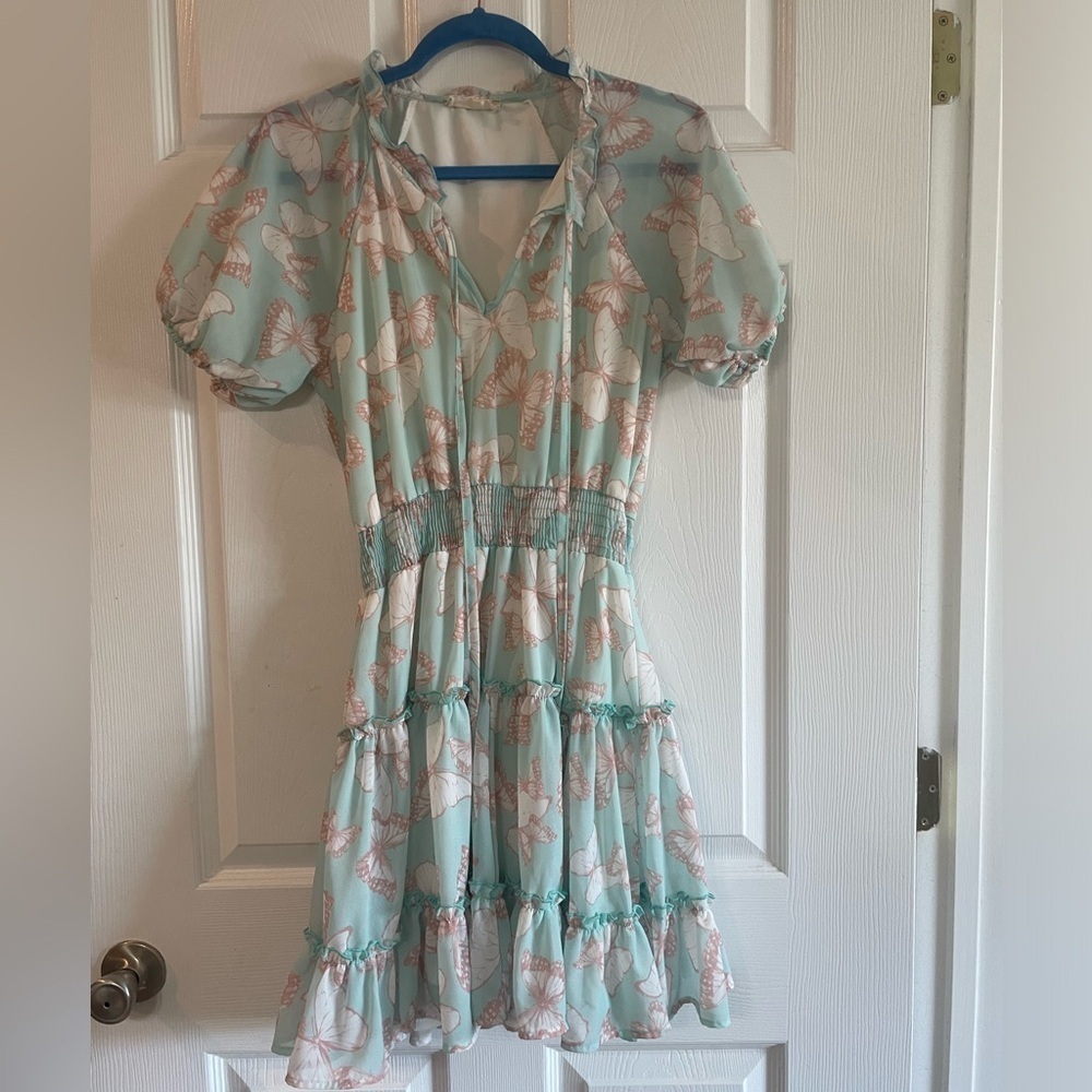 Altar’d State size small butterfly dress - Picture 1 of 12